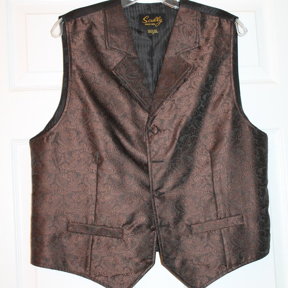Skully Men's Western Vest - Medium
